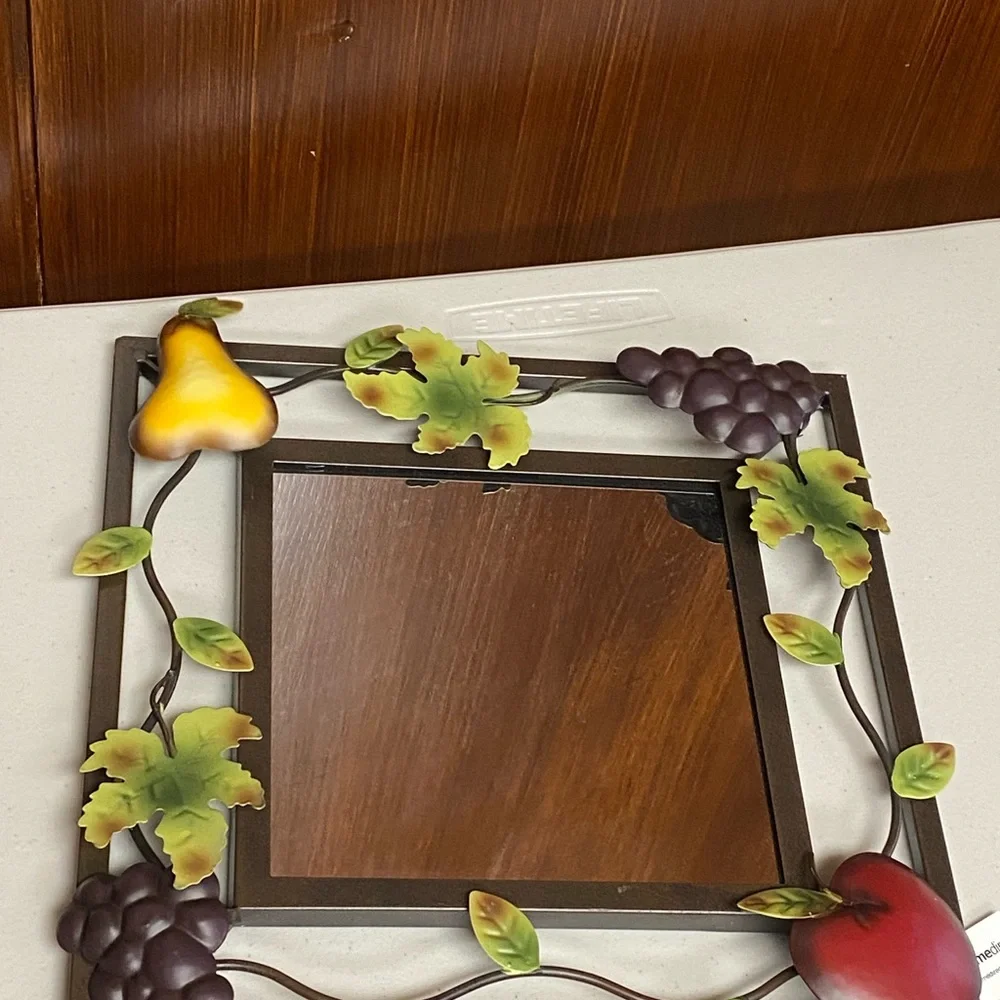Sonoma villa wrought iron mirror accent